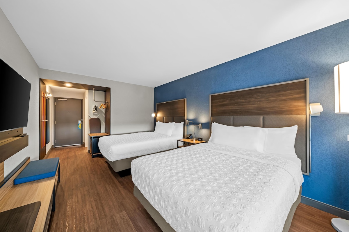 Peralatan tempat tidur premium, tilam berlapik, meja 