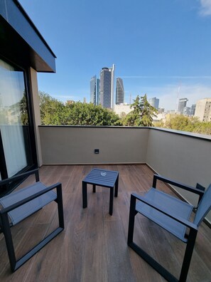 Superior Suite, Balcony, City View | Terrace/patio - Condesa Cibel  (Mexico City)