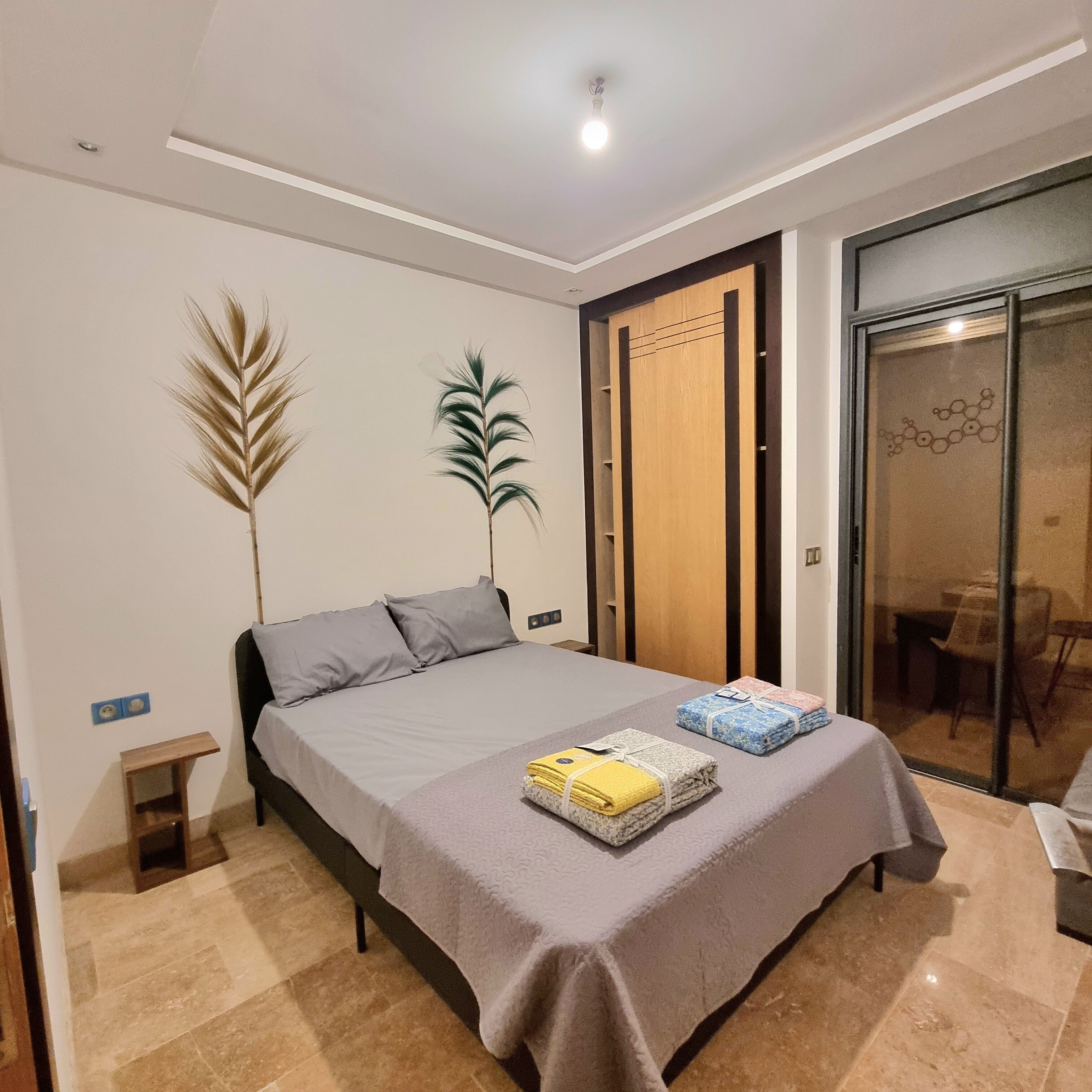 2 bedrooms, iron/ironing board, free WiFi, bed sheets