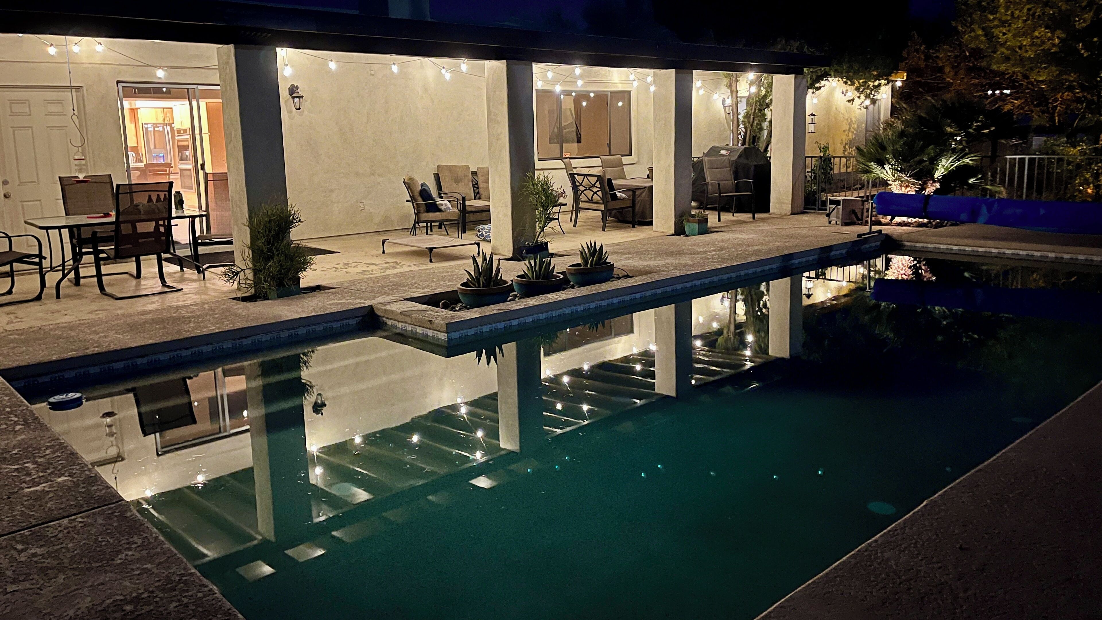 Alberca al aire libre 