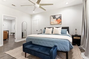 4 多间卧室、WiFi、床单