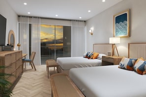 Seprai premium, bantalan ekstra lembut, dan brankas