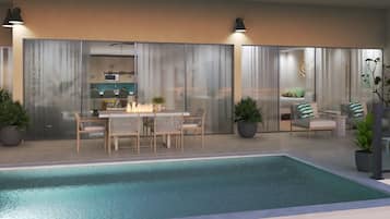 Sapphire Sands One Bedroom Suite Beach Front King with Pool | Private pool