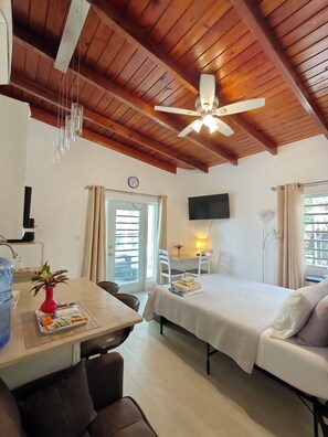 1 bedroom, iron/ironing board, free WiFi, bed sheets