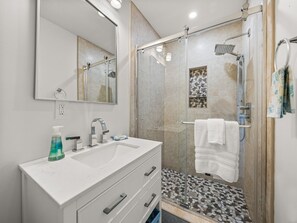 Dusche, Handtücher
