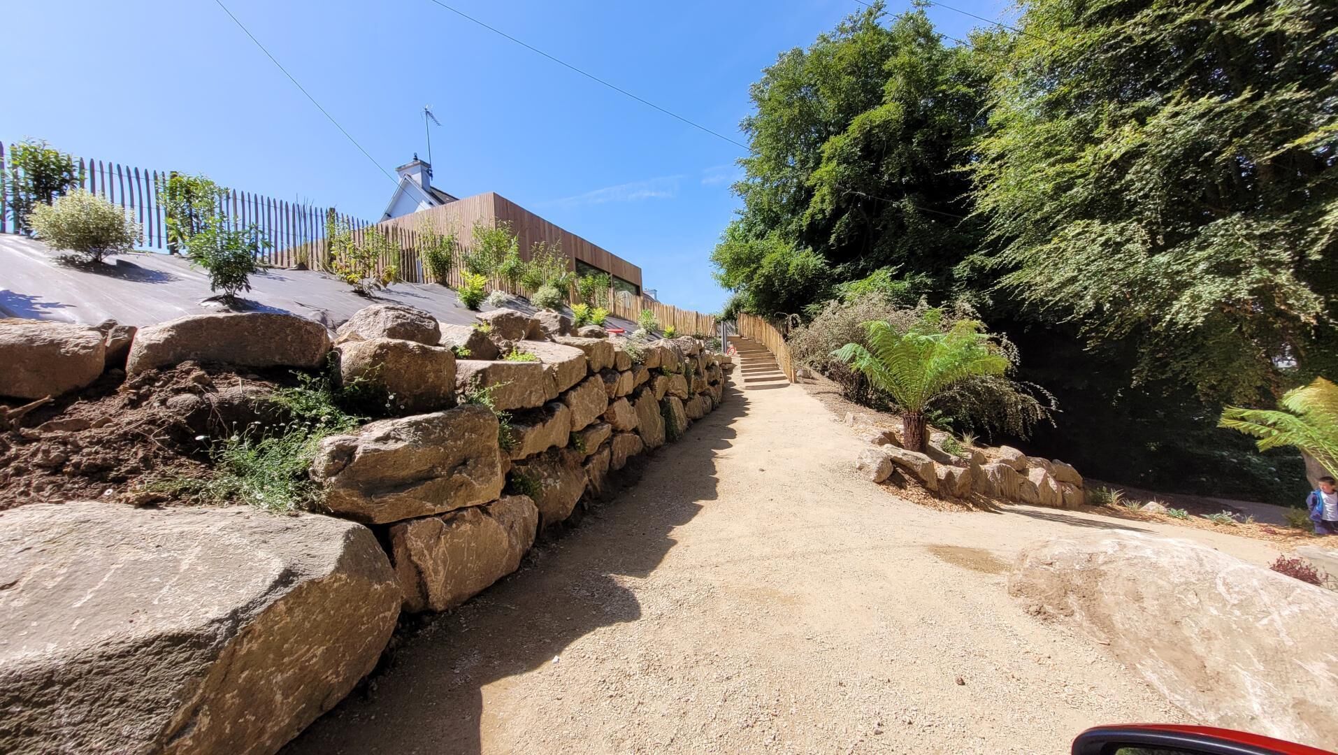 Overnattingsstedets uteområder