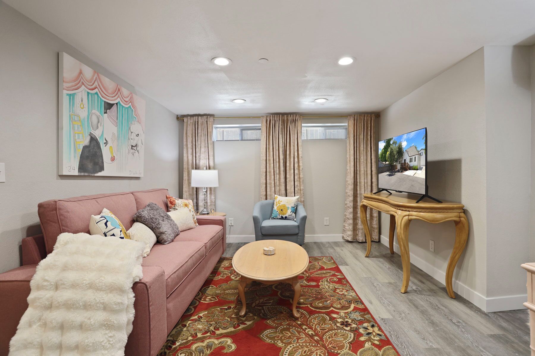 Área de sala de estar