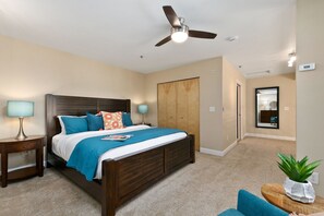 1 bedroom, individually decorated, individually furnished