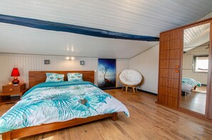 3 soverom og reiseseng for barn