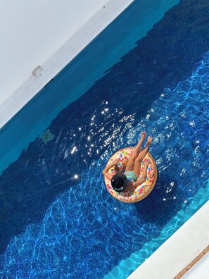 Pool - Luxury 4-bedroom house with Private Pool, WiFi, AC in Barra de Navidad, Jalisco (Barra de Navidad)