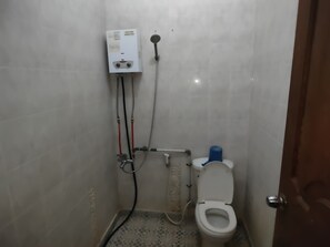 Towels, soap, toilet paper