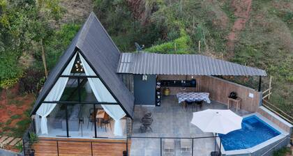 HORIZONTE CHALET - Cozy A-frame chalet in Rio Piracicaba (MG)