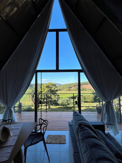 HORIZONTE CHALET - Cozy A-frame chalet in Rio Piracicaba (MG)