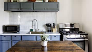 Microwave, oven, stovetop