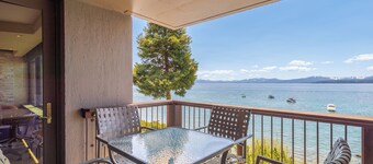 Experience the serene Lake Front Retreat at Brockway Springs Resort