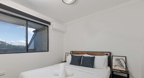 2 habitaciones y ropa de cama