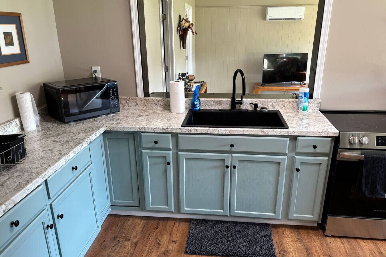 Microwave, oven, stovetop