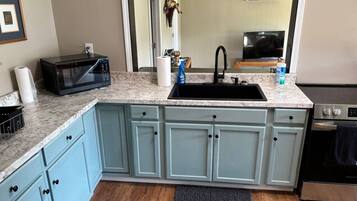 Microwave, oven, stovetop