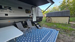 Overnattingsstedets uteområder