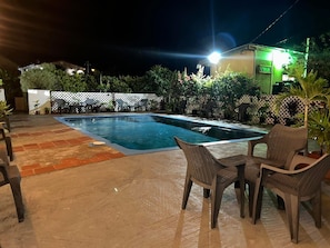 Alberca al aire libre