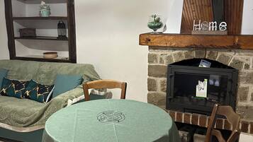 Una chimenea