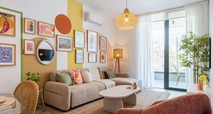 Lunette Artful 1-BR Apartment in Larnaca