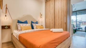 Premium bedding, individually decorated, individually furnished