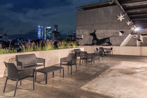 Rooftop terrace - Kukun Tonalá 121 Roma  (Mexico City)