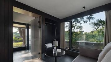 Romantisk dobbeltrom, hageutsikt | Skrivebord og wi-fi (inkludert)