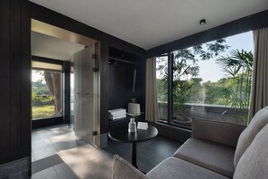 로맨틱 더블룸, 정원 전망 | 책상, 무료 WiFi