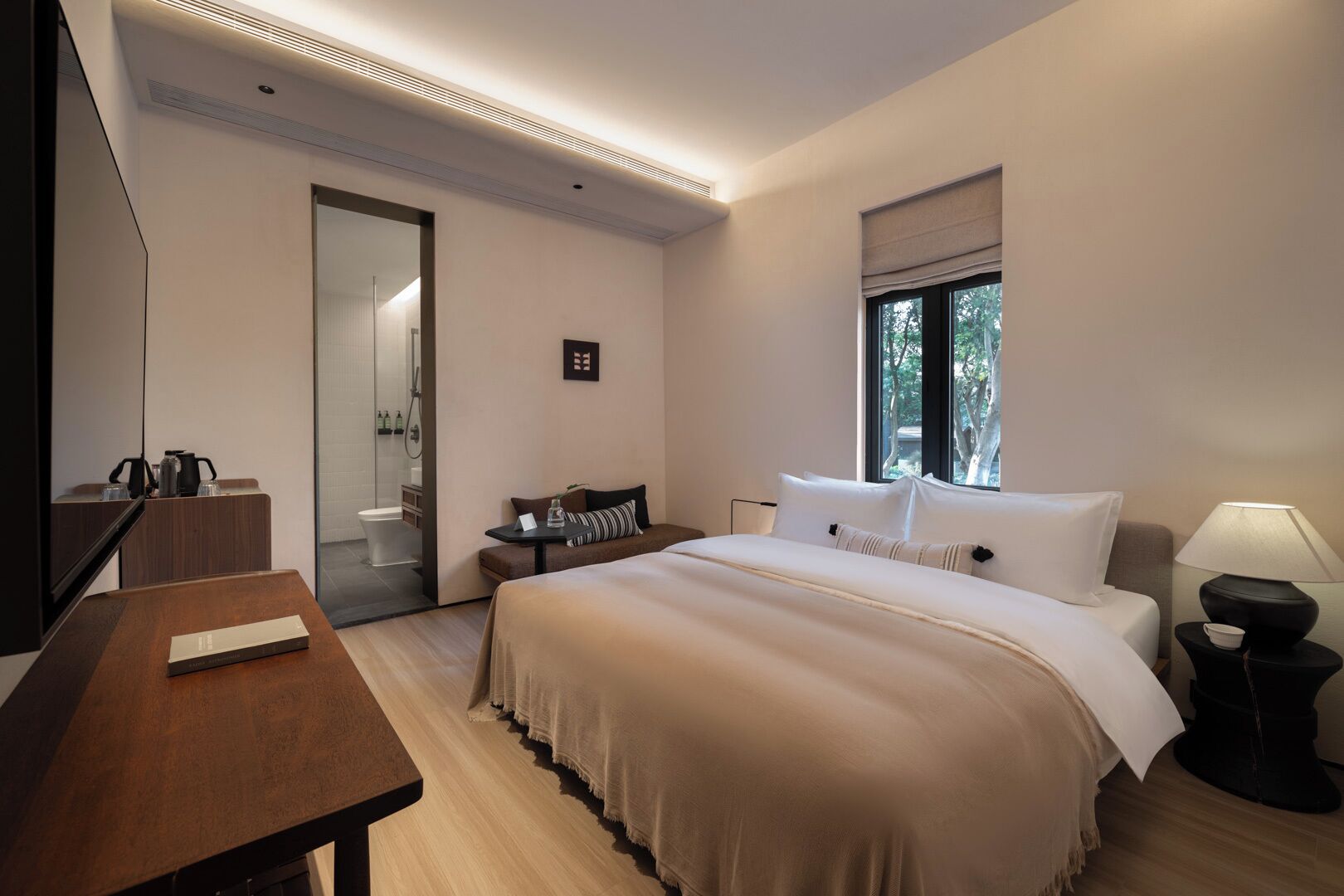 Habitación básica doble | Escritorio y wifi gratis