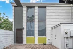 Fassade der Unterkunft