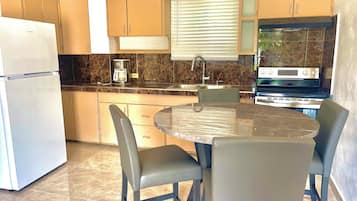 Microwave, oven, stovetop