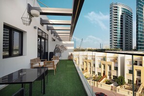 Superior-Apartment, Stadtblick | Blick auf die Stadt