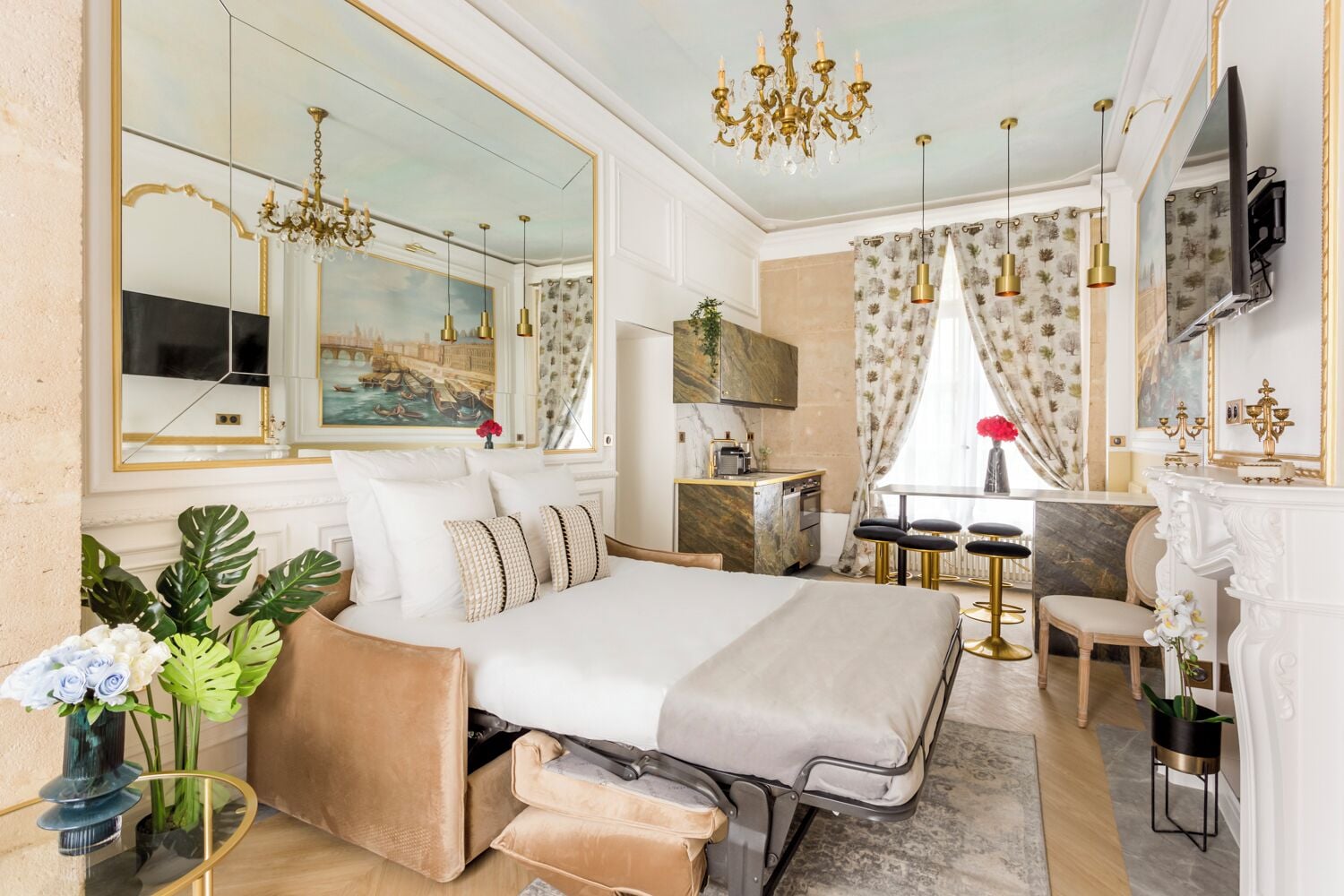 公寓, 城市景观 | 起居区 | 办公室