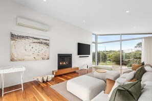 TV, fireplace, stereo, offices