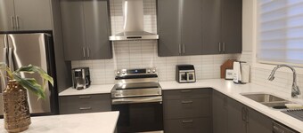 Brand New Beautiful Home with Electric Fireplace & Barbecue