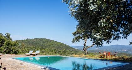 Stone House with Heated Pool, Sauna, Tennis Court... 20 Min. from Saint-Tropez