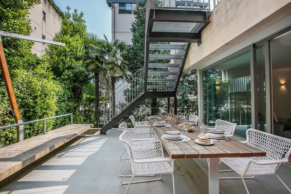 Outdoor dining - Appartamenti Viganello (Lugano)