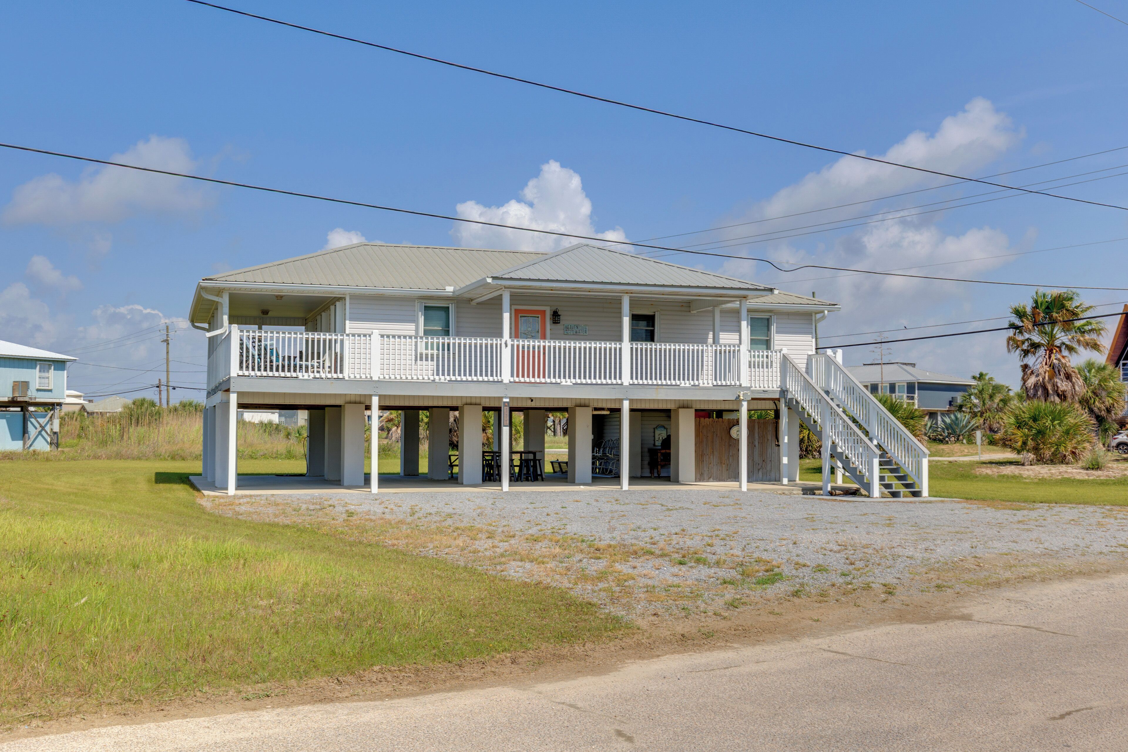 Dauphin Island Vacation Rental | 3BR | 2BA | Stairs to Enter | 1,300 Sq Ft