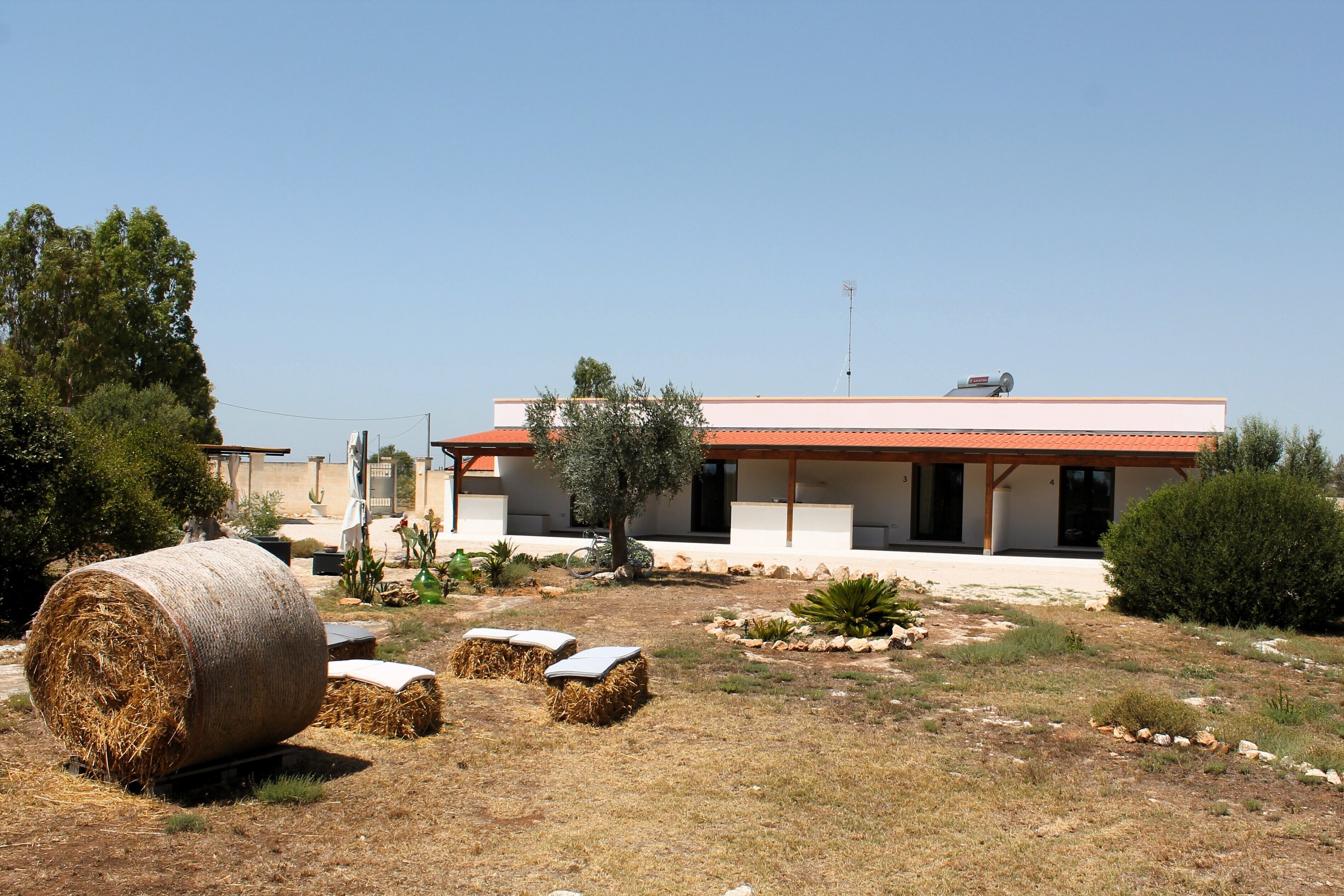 Fassade der Unterkunft