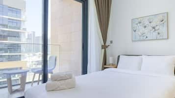 In-room safe, blackout curtains, iron/ironing board, free WiFi