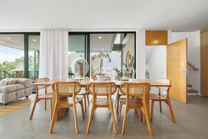 Villa, 4 Bedrooms, Garden View | Living area | 65-inch Smart TV with cable channels, Netflix, streaming services