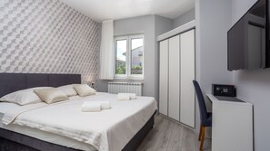 2 Schlafzimmer, Bügeleisen/Bügelbrett, kostenloses WLAN, Bettwäsche
