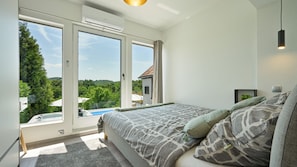 2 slaapkamers, een strijkplank/strijkijzer, gratis wifi, beddengoed