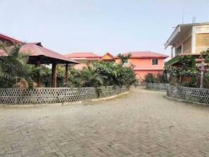 Fassade der Unterkunft