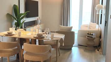 Grand appartement | Een kluis op de kamer, een strijkplank/strijkijzer, gratis wifi