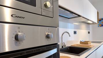 Microwave, oven, stovetop