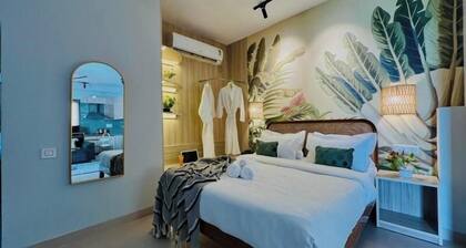 BluO Penthouse - Staycation | Bathtub and Terrace Garden