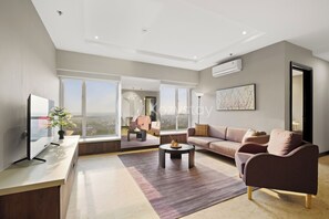 Appartement, 2 chambres, vue ville | Vue de la chambre